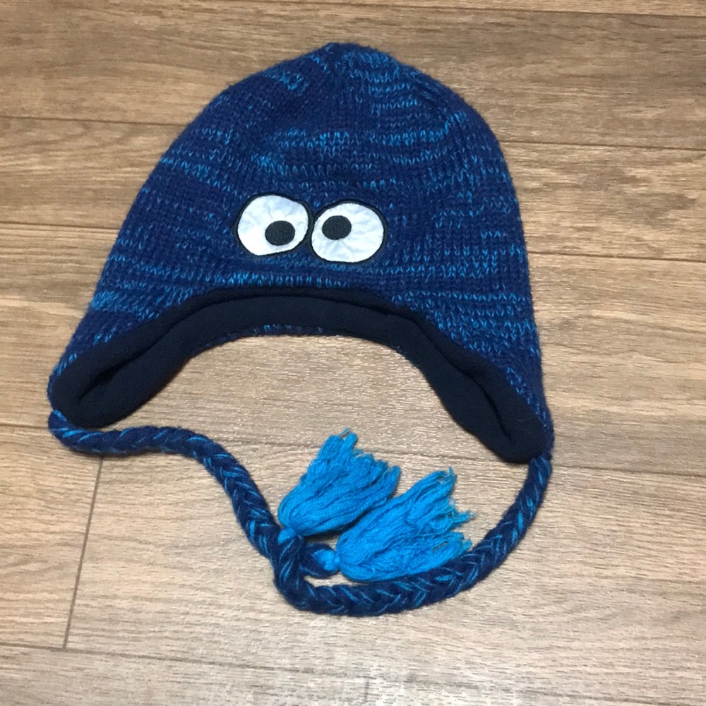🎄Cookie Monster Beanie EUC